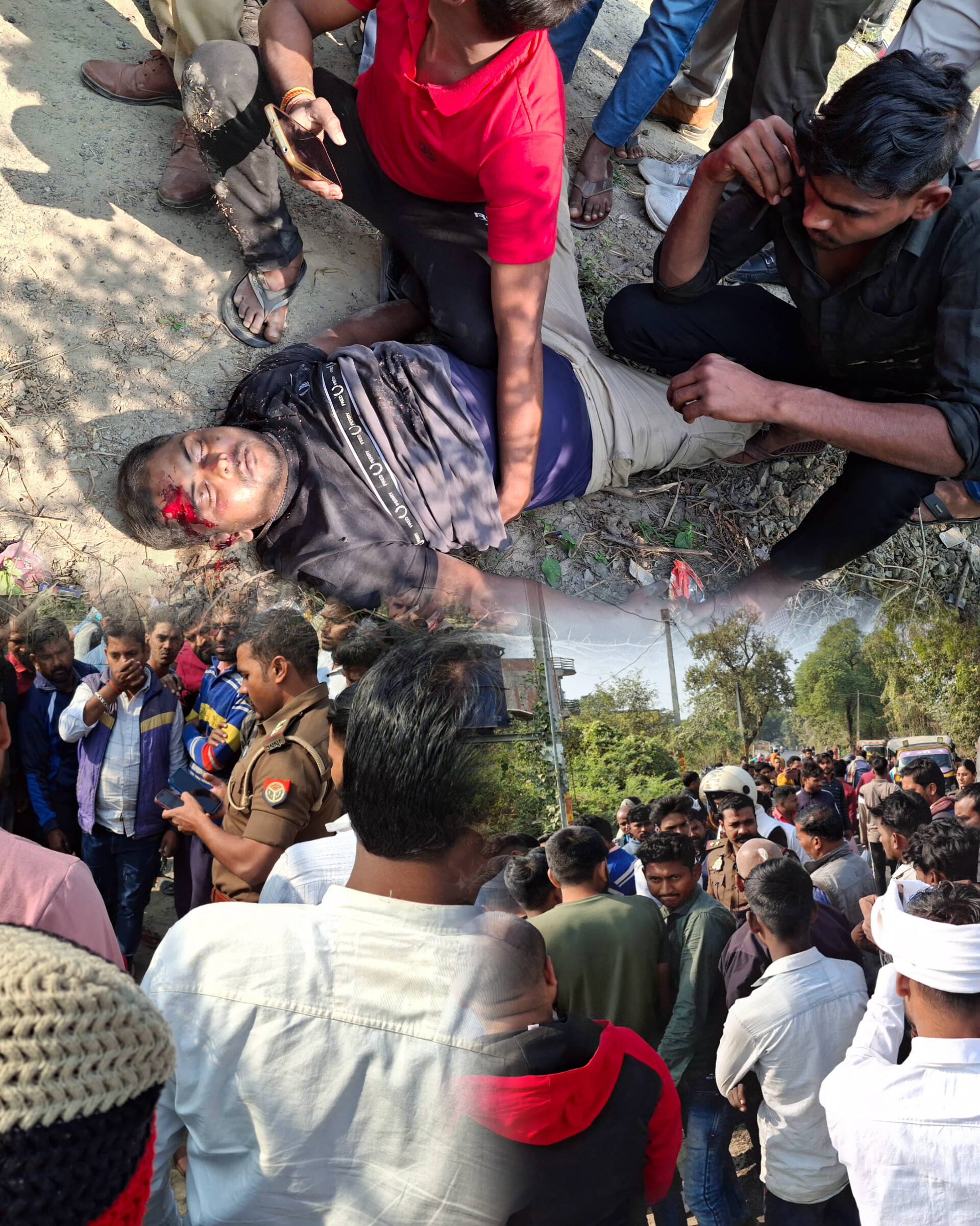 रोडवेज बस के टक्कर से साइकिल सवार युवक की मौत, गुस्साई जनता ने किया चक्काजाम